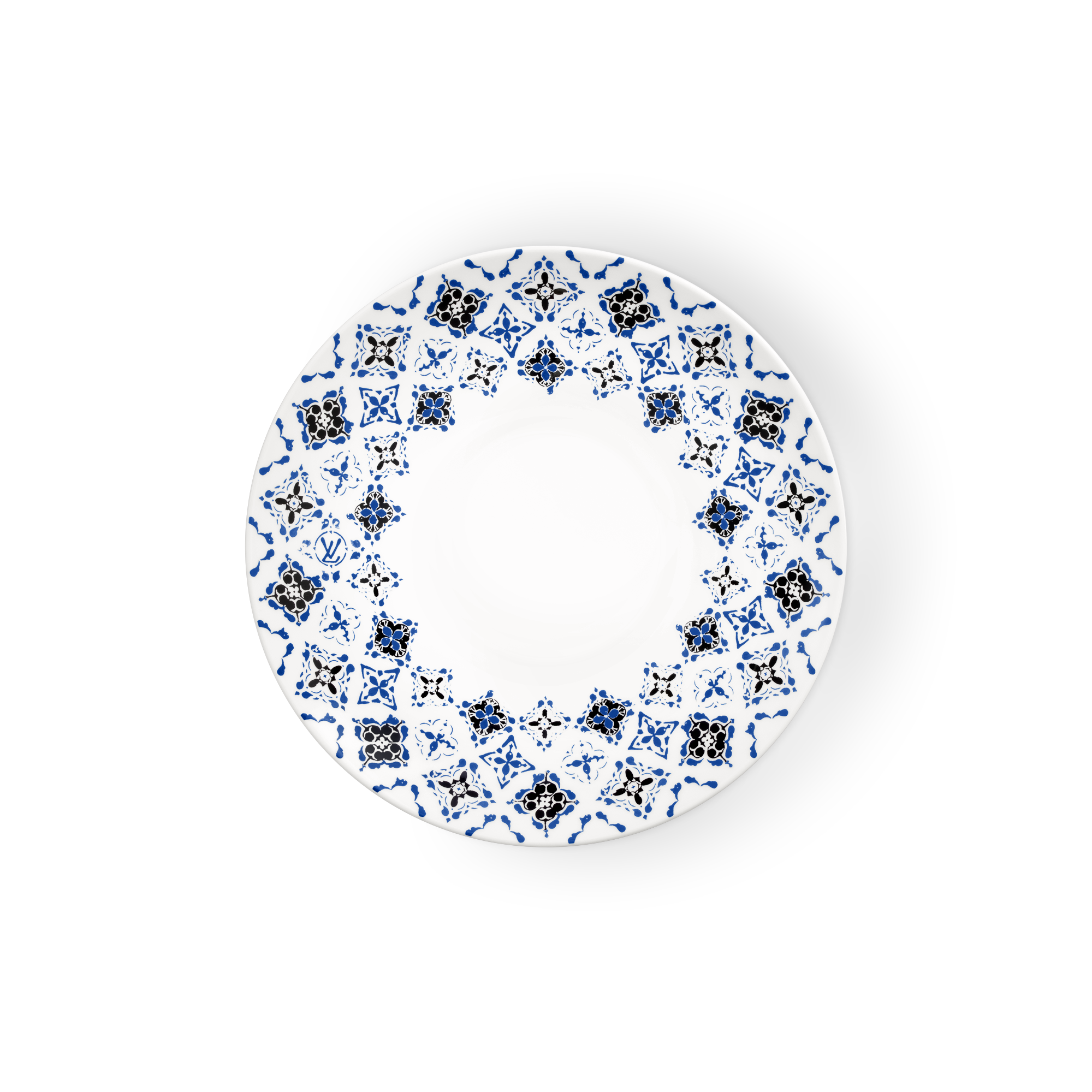 Set Of 2 Dessert Plates LV By The Pool - Trunks, Travel and